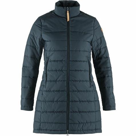 Fjallraven Kiruna Parka Blue Singapore For Women (SG-684405)